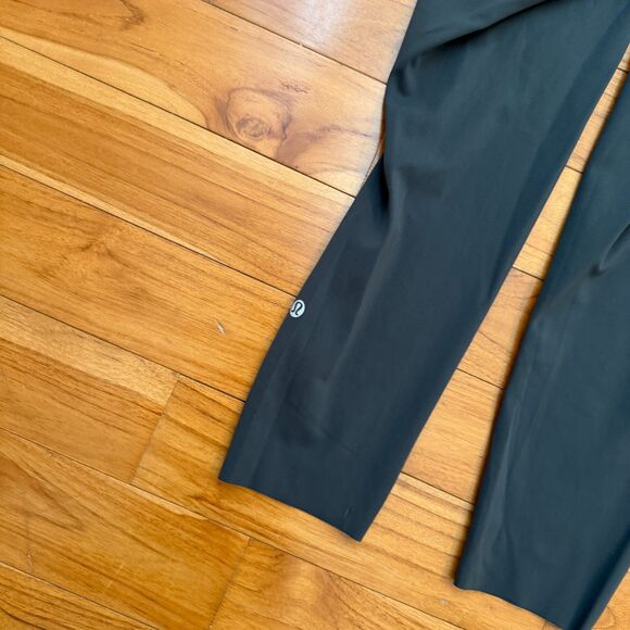Women Lululemon Base Pace High-Rise Crop 23"Leggings in Graphite Grey Size 6 - Picture 6 of 9